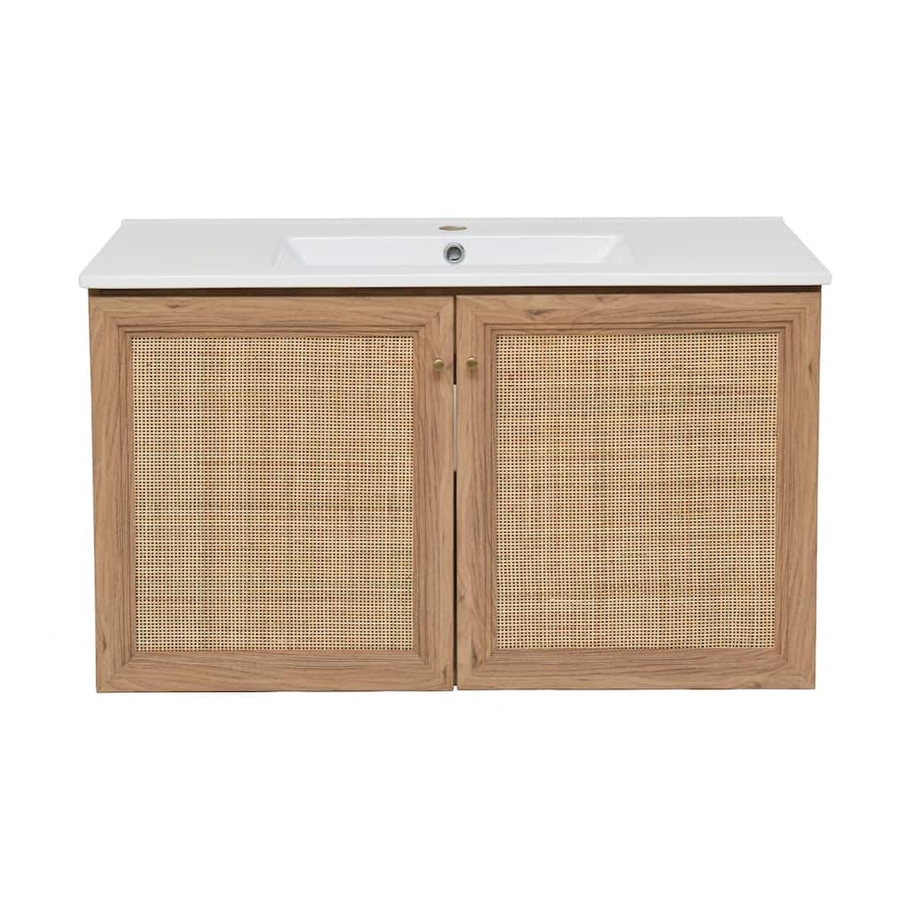 Swiss Madison SM-BV667 Classe 36" Wall Mounted Single Basin Vanity Set