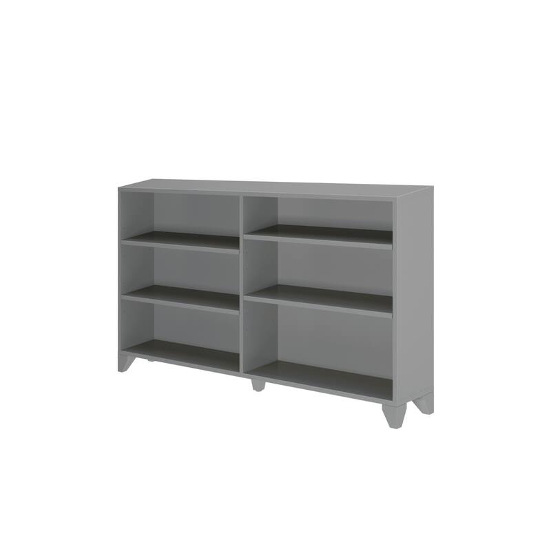 Max and Lily Classic 6-Shelf Bookcase