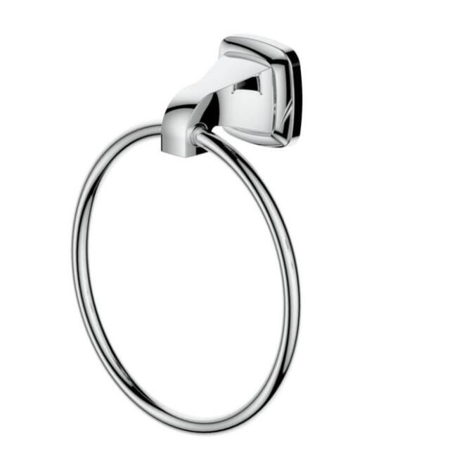 PROFLO PF2957 6-3/8" Wall Mounted Towel Ring - Chrome