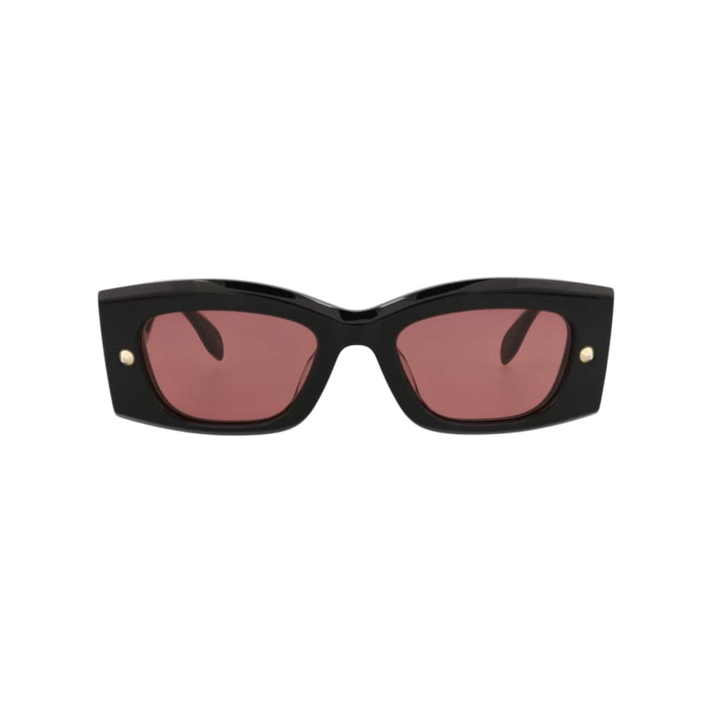 Alexander McQueen Square-Frame Recycled Acetate Sunglasses