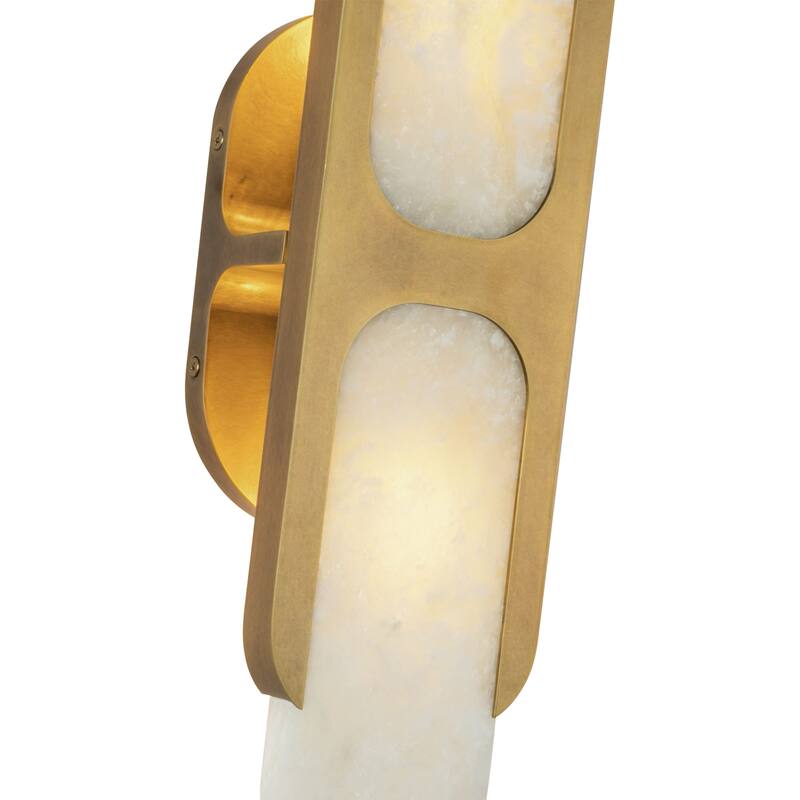 Alora Lighting WV357217 Odin 2 Light 4" Tall Bathroom Sconce