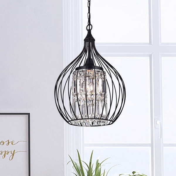 Kong Acatia 3 Light Black Foyer Pendant