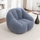 preview thumbnail 20 of 81, Fluffy and Lazy Teddy Fabric BeanBag Chairs with Memory Foam