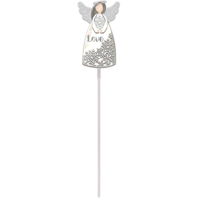 Love Angel Plant Pick 18" -Set of 2