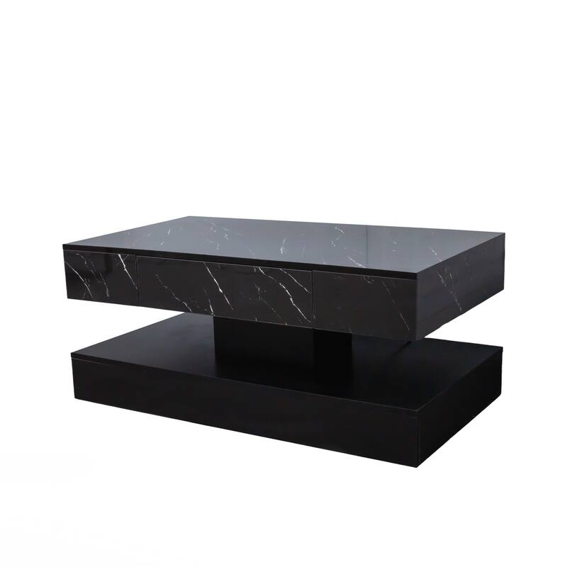 High LED Coffee Table,Modern Coffee Table for Living Room,Living Room Tables,Large Living Room Furniture