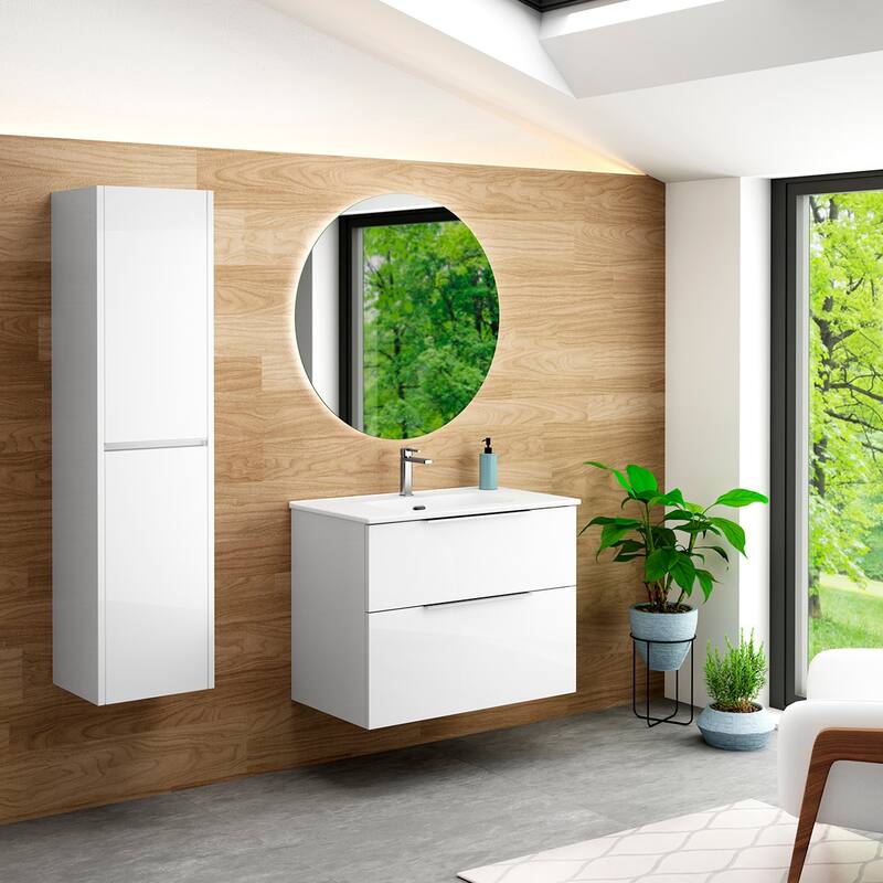 WS Bath Collections Dalia C80 Dalia 32" Wall Mounted Single Basin