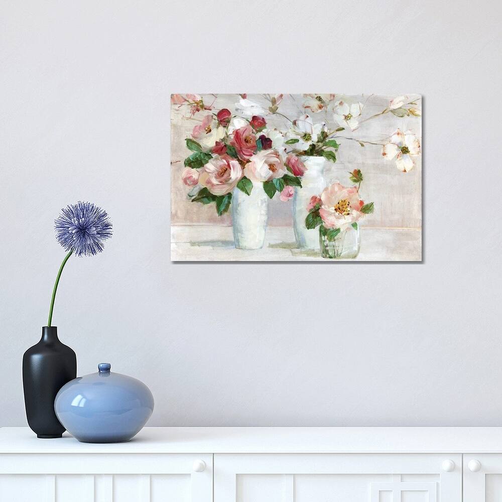 iCanvas "Shades of Blush" by Sally Swatland Canvas Print