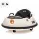 preview thumbnail 8 of 18, 12V Electric Ride on Bumper Car for Toddlers White