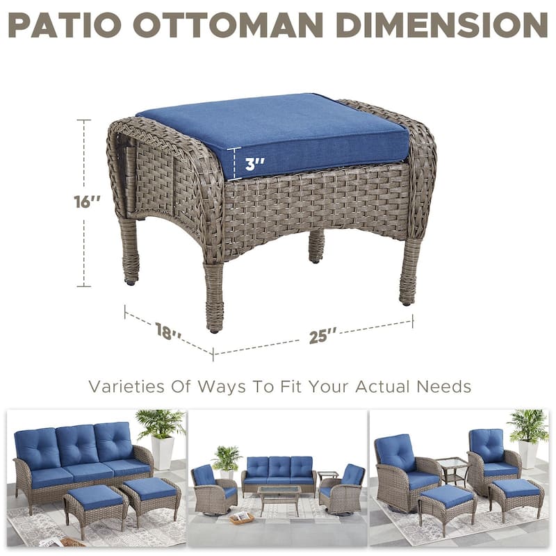 Patio Swivel Chairs High Back Chairs
