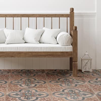 Merola Tile Americana Newton 8-3/4" x 8-3/4" Porcelain Floor and Wall Tile
