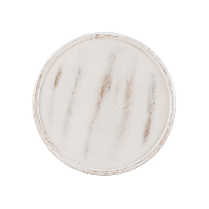 Linon Jennifer Boho Round Side Table