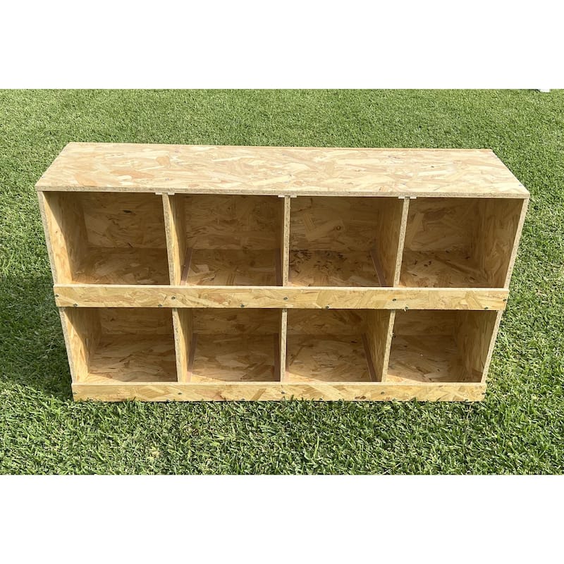 Zylina Best Rest 8 Bay Nesting Box - N/A - 46x13x25