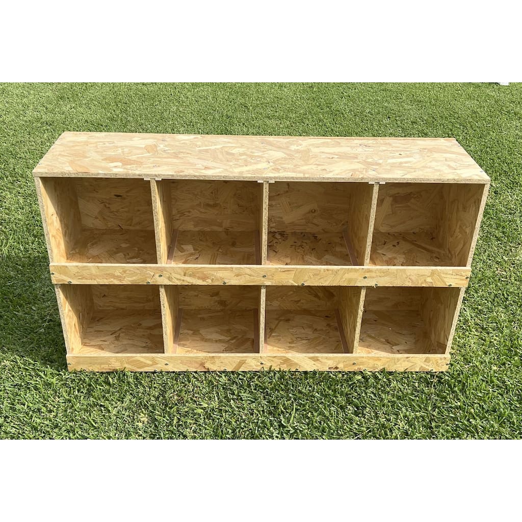 Zylina Best Rest 8 Bay Nesting Box - N/A - 46x13x25