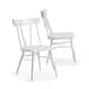 Plank and Beam Solid Wood Windsor Dining Chair - Set of 2