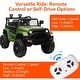 preview thumbnail 2 of 33, Jeep Power Wheels with Remote Control, Car Ride on Toys for Kids & Toddlers