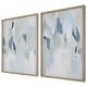 preview thumbnail 4 of 5, Uttermost Seabreeze Abstract Framed Canvas Prints Set/2