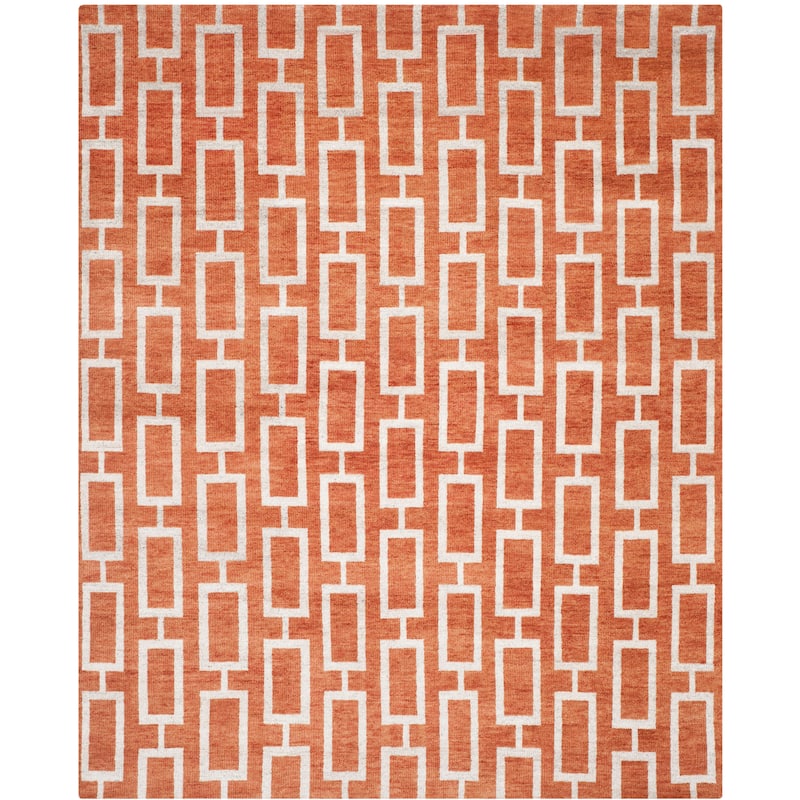 SAFAVIEH Hand-knotted Stone Wash Perpetue Modern Wool Rug
