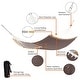 preview thumbnail 3 of 16, Classic Accessories Ravenna ConnectCurve Quilted Double Hammock, 81"L x 55"W