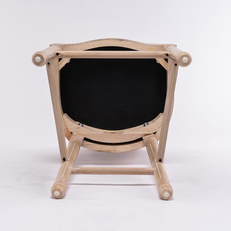 Modern Set of 2 Square Back Dining Chair