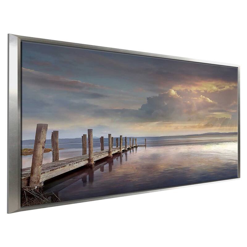 "Evening Reflection" Print on Floating Canvas