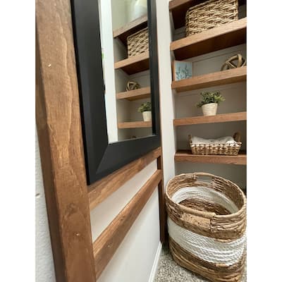 Frame My Mirror Black Framed Wall Mirror, LaRue Design