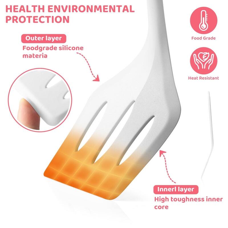38 PCS Kitchen Utensils Set, Silicone Cooking Utensils