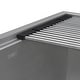 preview thumbnail 2 of 4, Ruvati Stainless Steel and Silicone Foldable Drying Rack for Workstation Sinks Dish Mat Trivet - - Silver