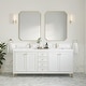 preview thumbnail 7 of 9, James Martin Vanities 503-V72-1WZ Chicago 72" Free Standing Double