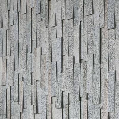 Cruz Bay Studio MKT2769 Linear Lines - 6" x 12" Brick Wall Tile -