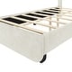 preview thumbnail 8 of 14, Max and Lily Twin-Size Upholstered Bed with Arched Headboard
