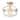 Forio Modern Mid-Century Gold Clear Glass Ceiling Lights Brass