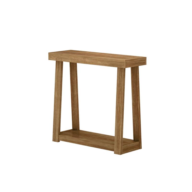 Plank and Beam Classic Console Table with Shelf - 36"