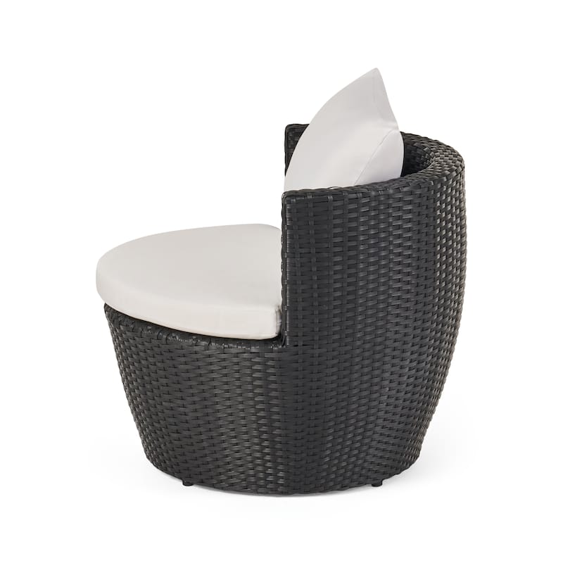Kono 3-piece Wicker Chat Set by Christopher Knight Home