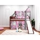 preview thumbnail 23 of 117, JACKPOT Prince & Princess Low Loft Twin Bed, Ladder Slide Tent & Tower