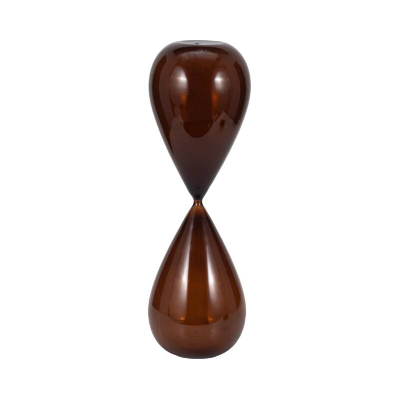 Contemporary Hourglass Sculpture for Home Decor - Stylish Decorative Object