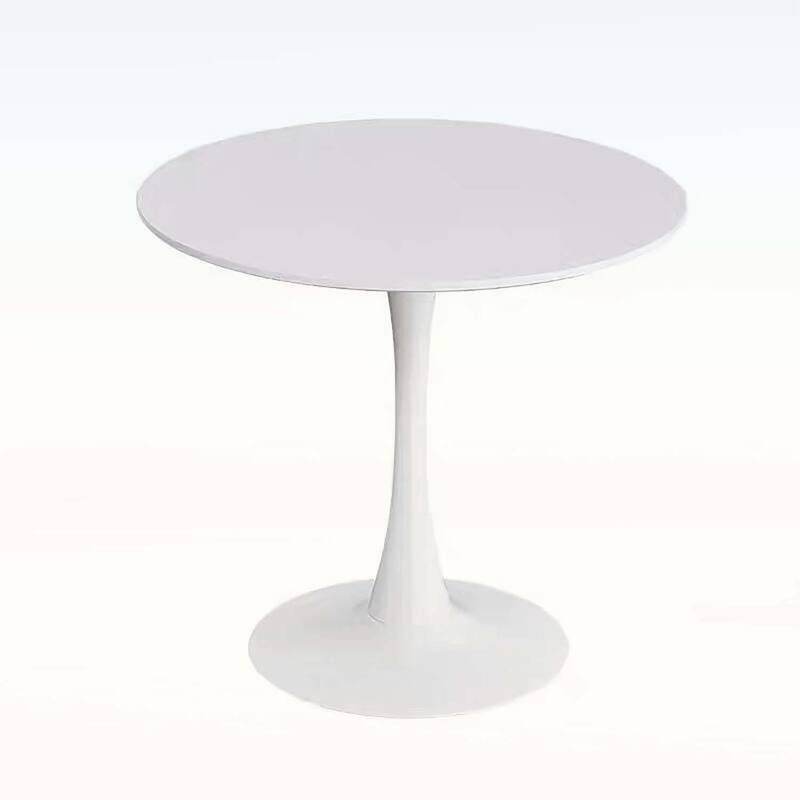 Modern Round Dining Table,Ideal for Compact Spaces and Stylish Interiors
