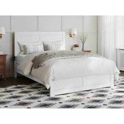 Canyon Foundation Bed Frame with Matching Footboard