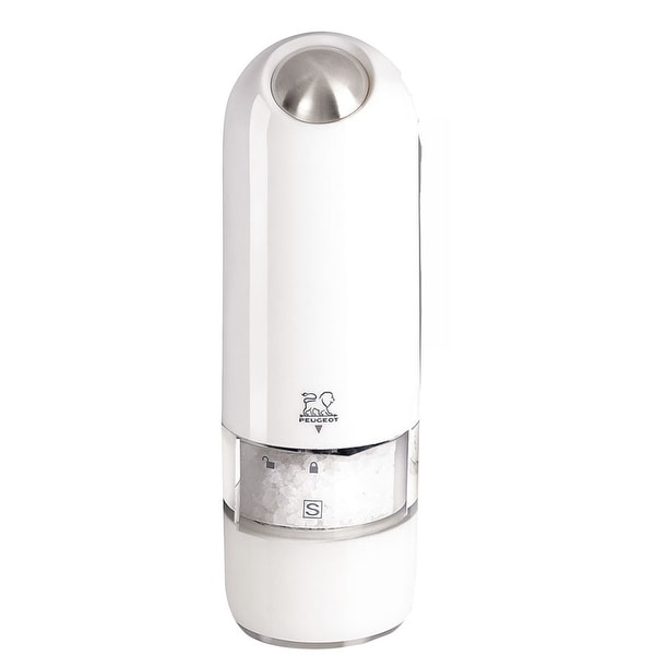 Peugeot 27674 Alaska Electric Salt Mill, 7-Inch, White
