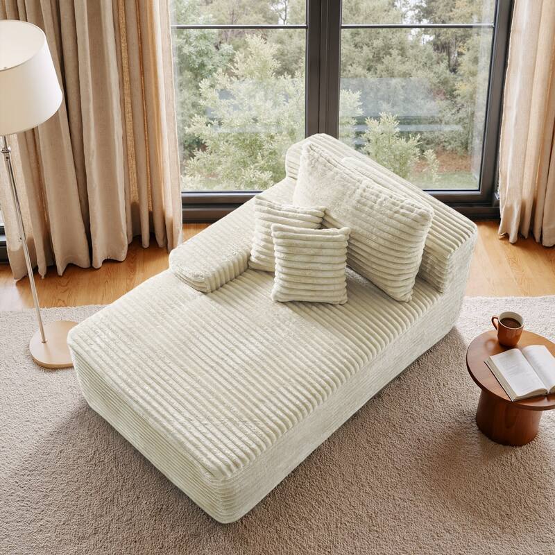 Cathy 41" W No Assembly Required Chaise Lounge