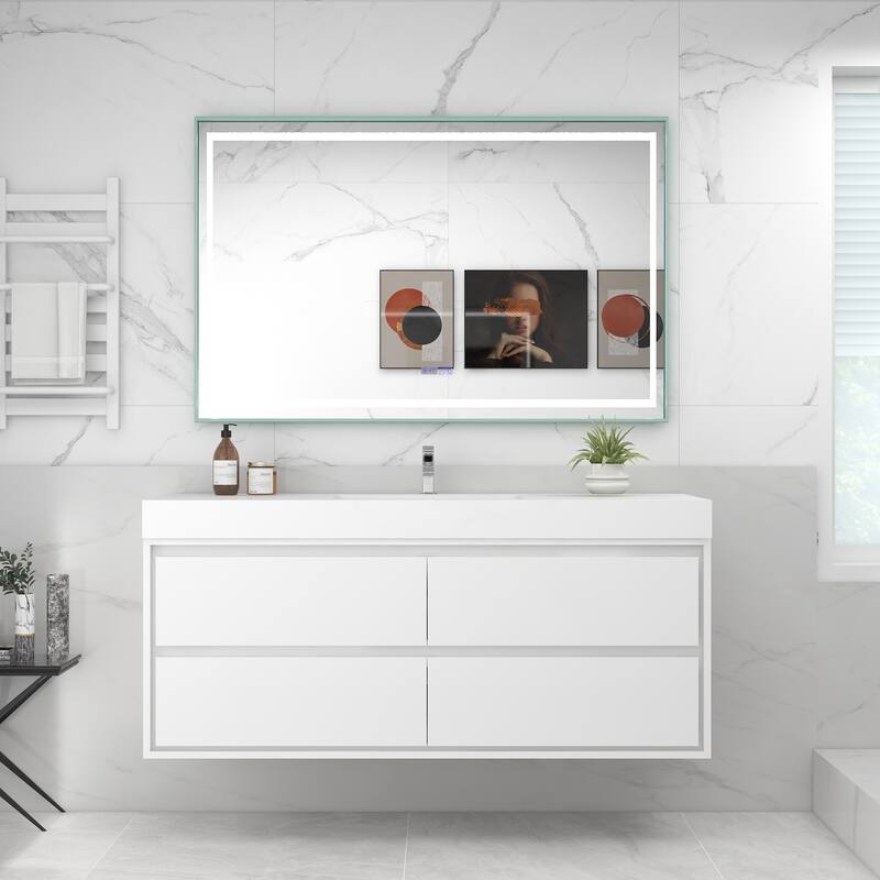 Morava 60" Floating Vanity with Single Sink - 60