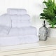 preview thumbnail 10 of 55, Superior Cotton Quick-Drying 6 Piece Highly Absorbent Towel Set White