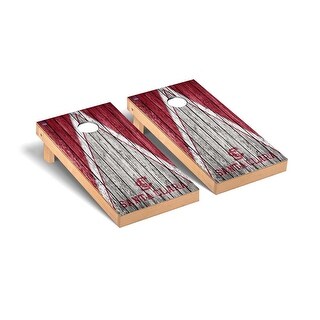 Santa Clara Broncos Weathered Cornhole Board Set
