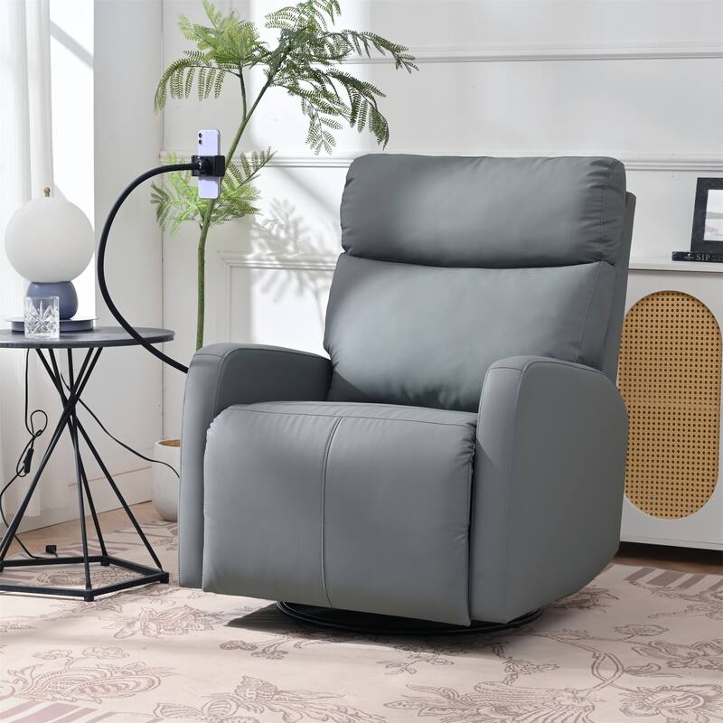 270° Power Swivel Rocker Recliner Chair