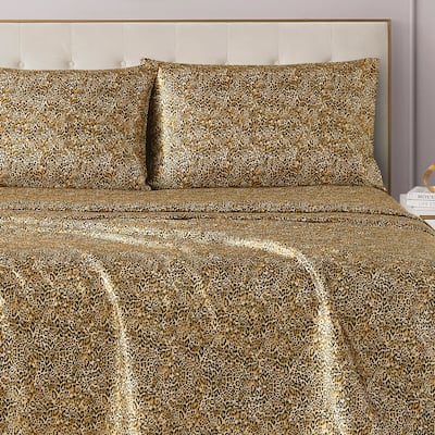 Juicy Couture Silky Satin Sheet Set