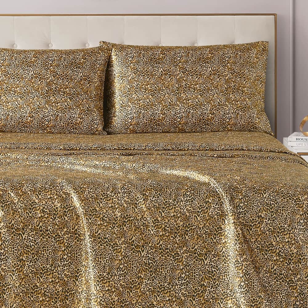 Juicy Couture Silky Satin Sheet Set