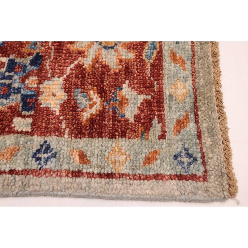 ECARPETGALLERY Hand-knotted Jules Serapi Grey Wool Rug - 8'0 x 9'10