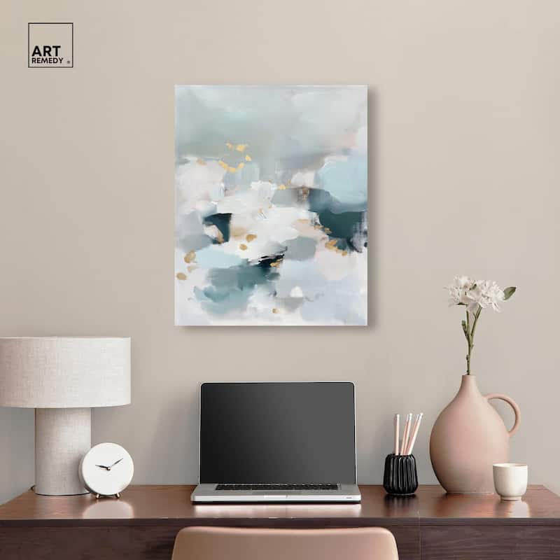 Morning Dew II Canvas by Art Remedy, Gallery Wrapped