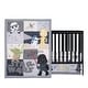 preview thumbnail 2 of 8, Lambs & Ivy Star Wars Classic 3-Piece Baby Crib Bedding Set - Yoda/Darth Vader