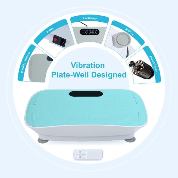 Silent Vibration Platform Crazy Fitness Massage 10-Frequency - Bed Bath &  Beyond