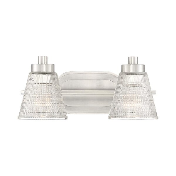 Quoizel Ard8602 Ardmore 2 Light 14 Wide Bathroom Vanity Quoizel Ard8602 Ardmore 2 Light 14 Wide Bathroom Vanity With Holophane Gl Brushed Nickel Free Shipping Today 22063546